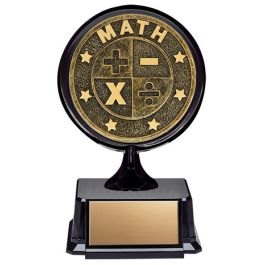 Extra Math Trophy Apex Math Trophy, 4 1/2