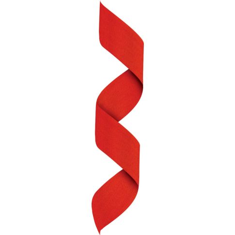 Charvo Ruck Ribbon Red Neck Ribbon w Clip