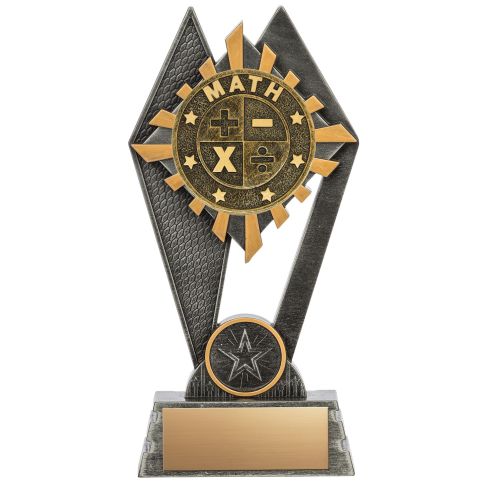 Pure Math Trophy Peak Series Math Resin Trophy, 7