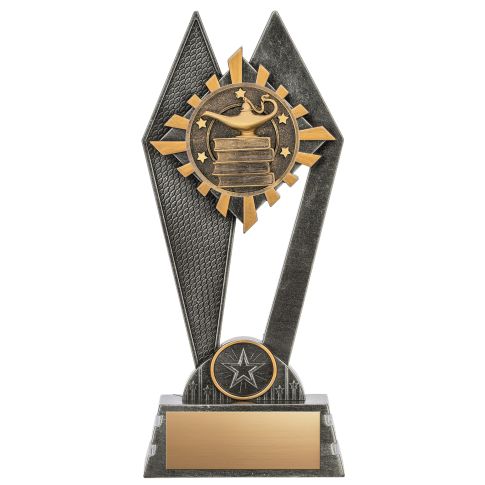 Peak Series Lamp of Knowledge Resin Trophy, 9