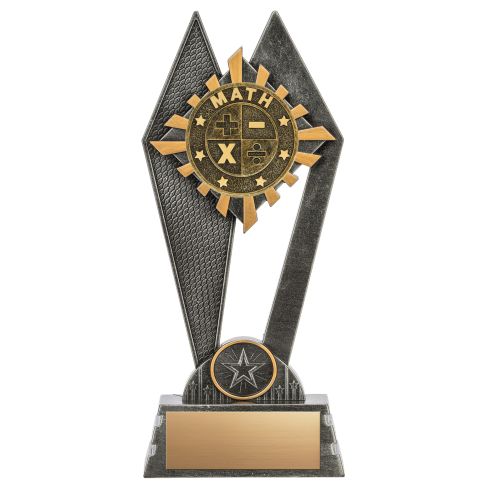 Peak Series Math Resin Trophy, 9
