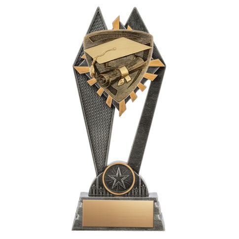 Grade R Graduation Trophy Pinnacle Series Graduate Resin Trophy, 8