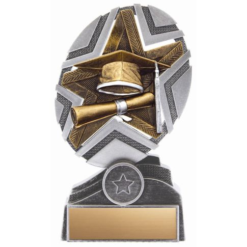 Grade R Graduation Trophy ProStar Graduation, Resin Trophy - 6.75