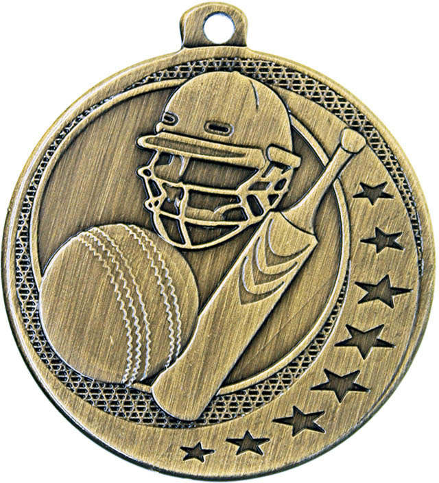 Cricket Medal Cosmic 2″ Dia.